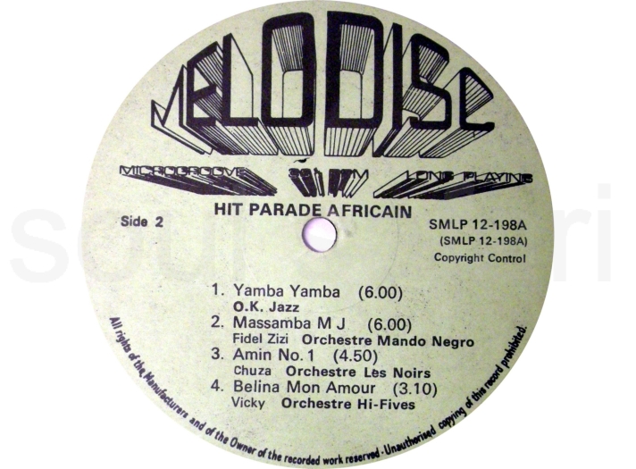 hit parade africain label side 2