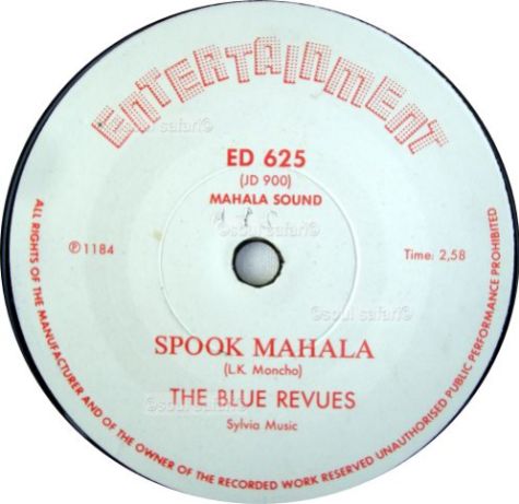 the blue revues -spook mahala gecomp