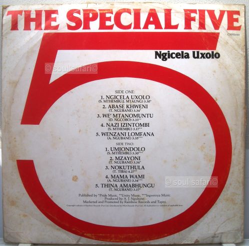 the special 5 cover back gecomp